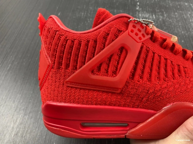 HYPE Red AQ3559-600 Jordan Retro 4 Flyknit 0819